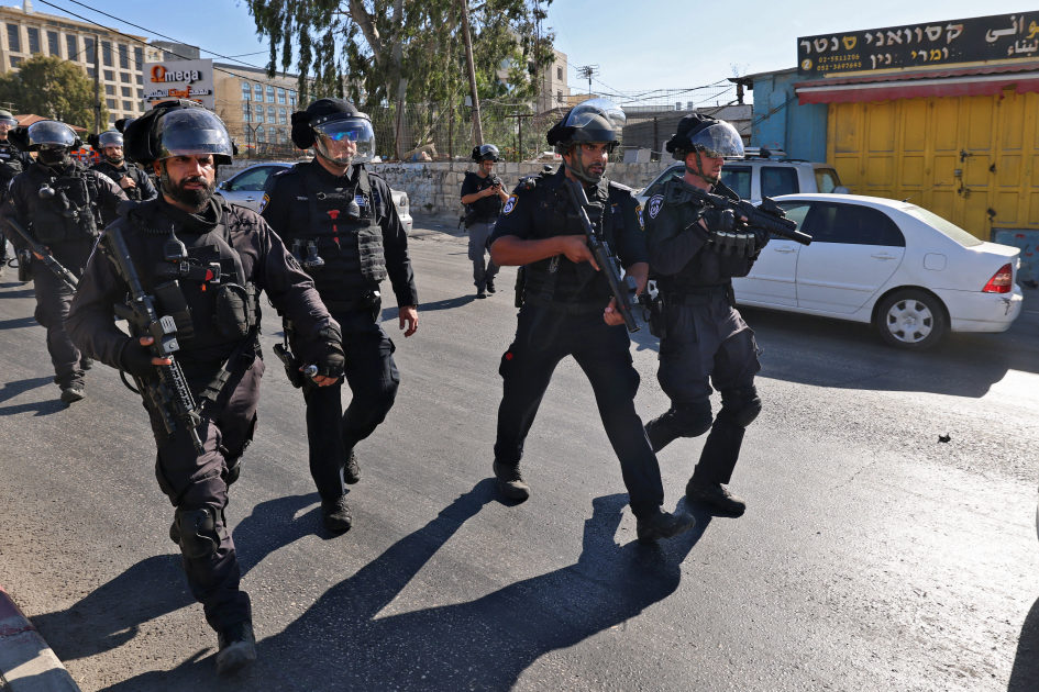 ISRAEL-PALESTINIAN-CONFLICT-DEMO އިޒްރާއިލް ސިފައިން ފަލަސްތީނުގައި ފޯރިމަރަނީ