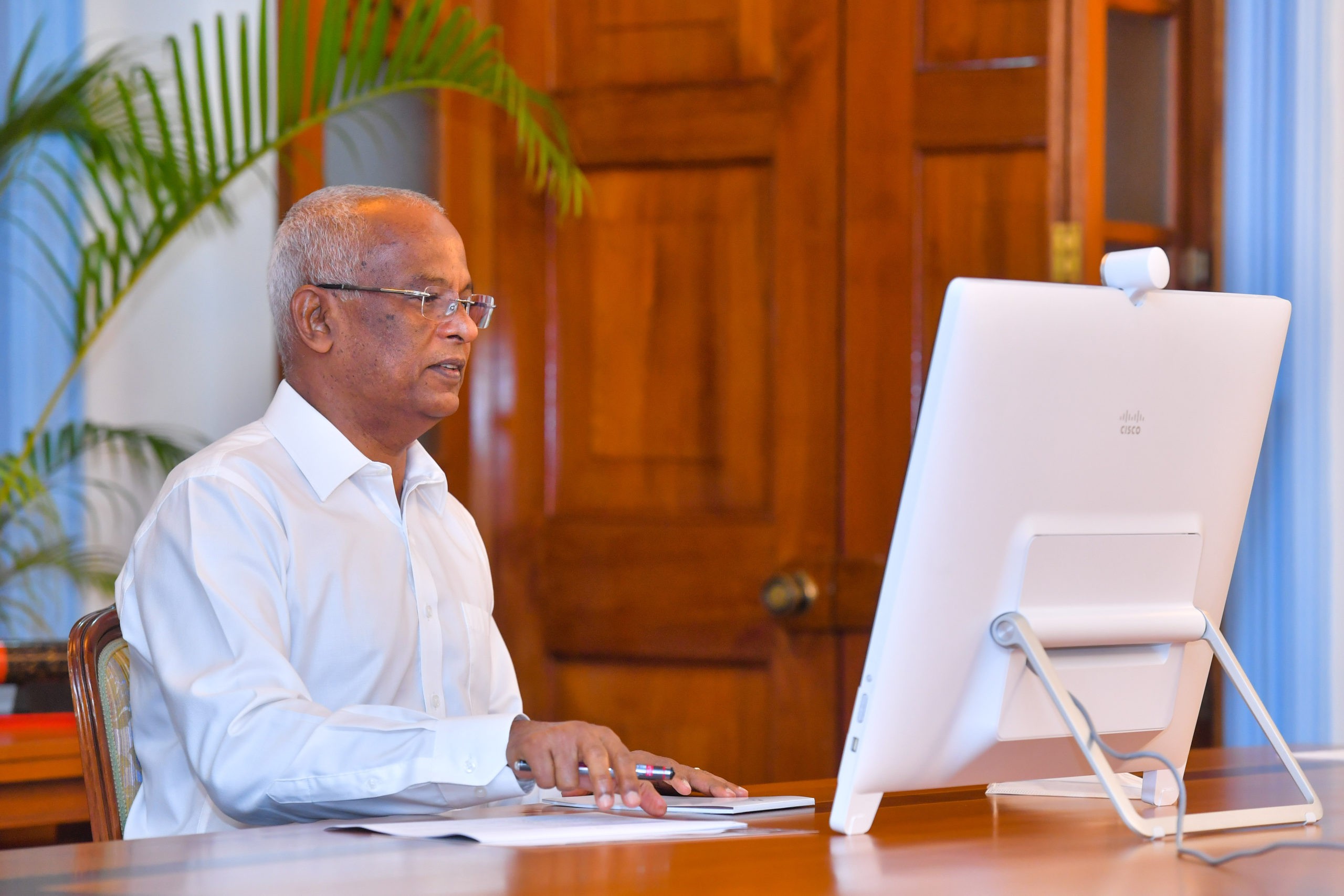 ރައީސުލްޖުމުހޫރިއްޔާ އިބްރާހިމް މުހައްމަދު ސާލިހް