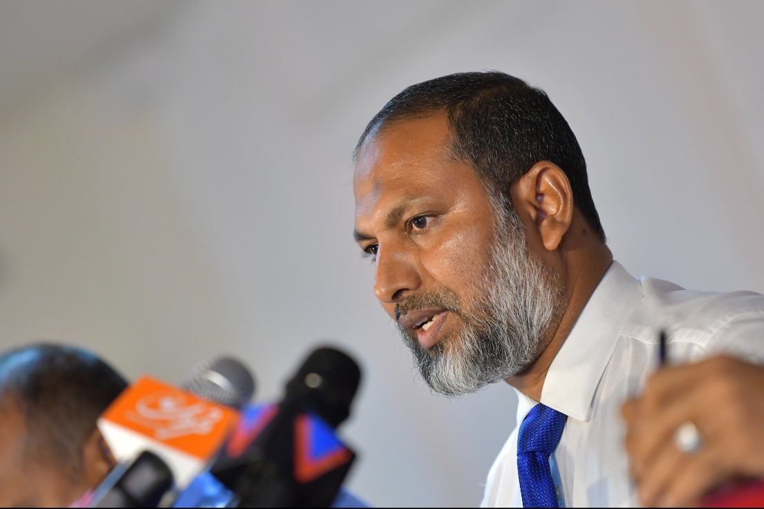 045 imran ހޯމް މިނިސްޓަރު އިމްރާން އަބްދުﷲ