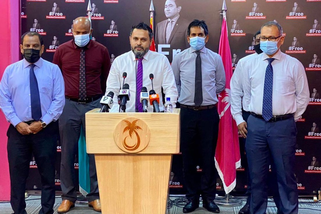 އިދިކޮޅު ކޮލިޝަނުން ބޭއްވި ނޫސްވެރިންގެ ބައްދަލުވުމެއްގެ ތެރެއިނ