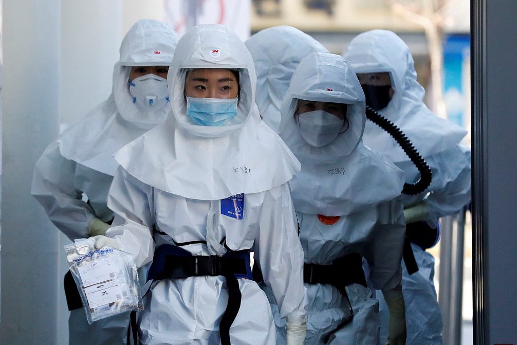 ދެކުނު ކޮރިއާގެ ސިއްހީ މަސައްކަތްތެރިންތަކެއް