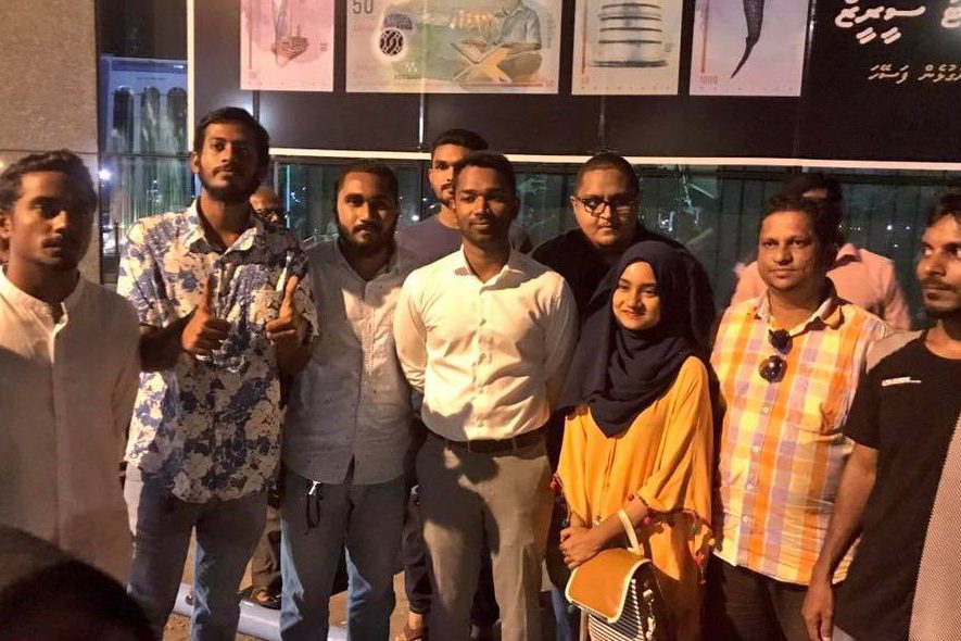 އެމްޑީޕީ ޔޫތުވިންގުގެ ބައެއް މެމްބަރުން 2017 ވަނަ އަހަރު