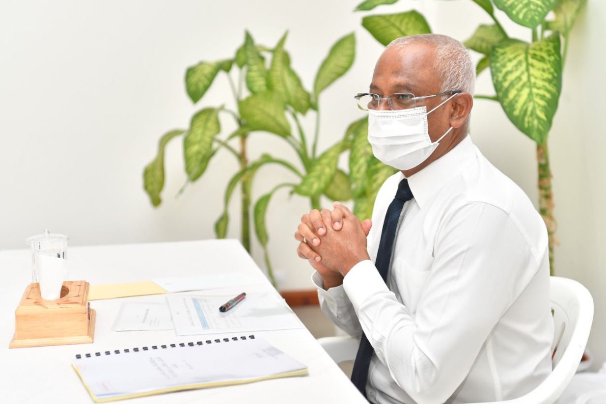 ރައީސް ސޯލިހު ހަނިމާދޫ ކައުންސިލާ ބައްދަލުކުރައްވަނީ