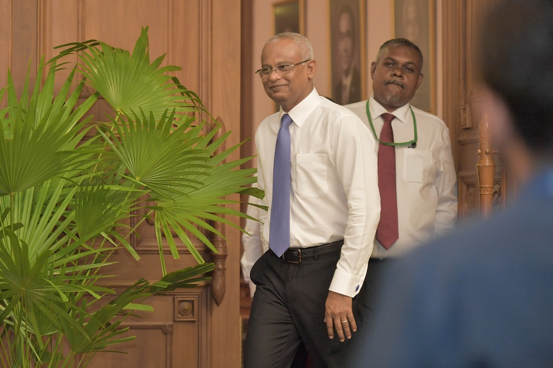 095 solih ރައީސް އިބްރާހިމް މުހައްމަދު ސޯލިހު