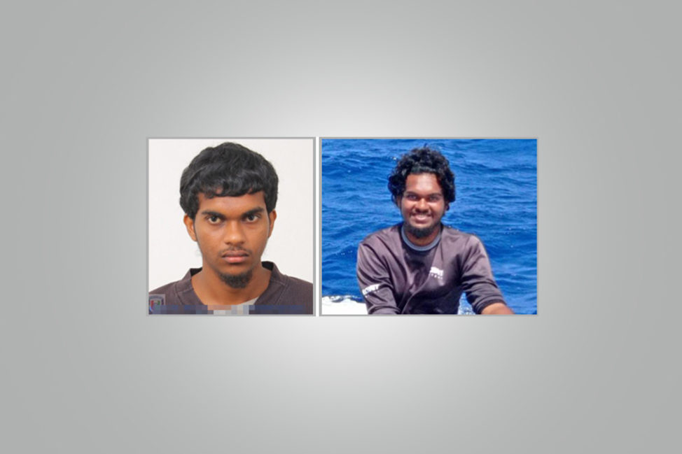 097 police ގެއްލިގެން ހޯދަމުން ދިޔަ ނައުފަލް