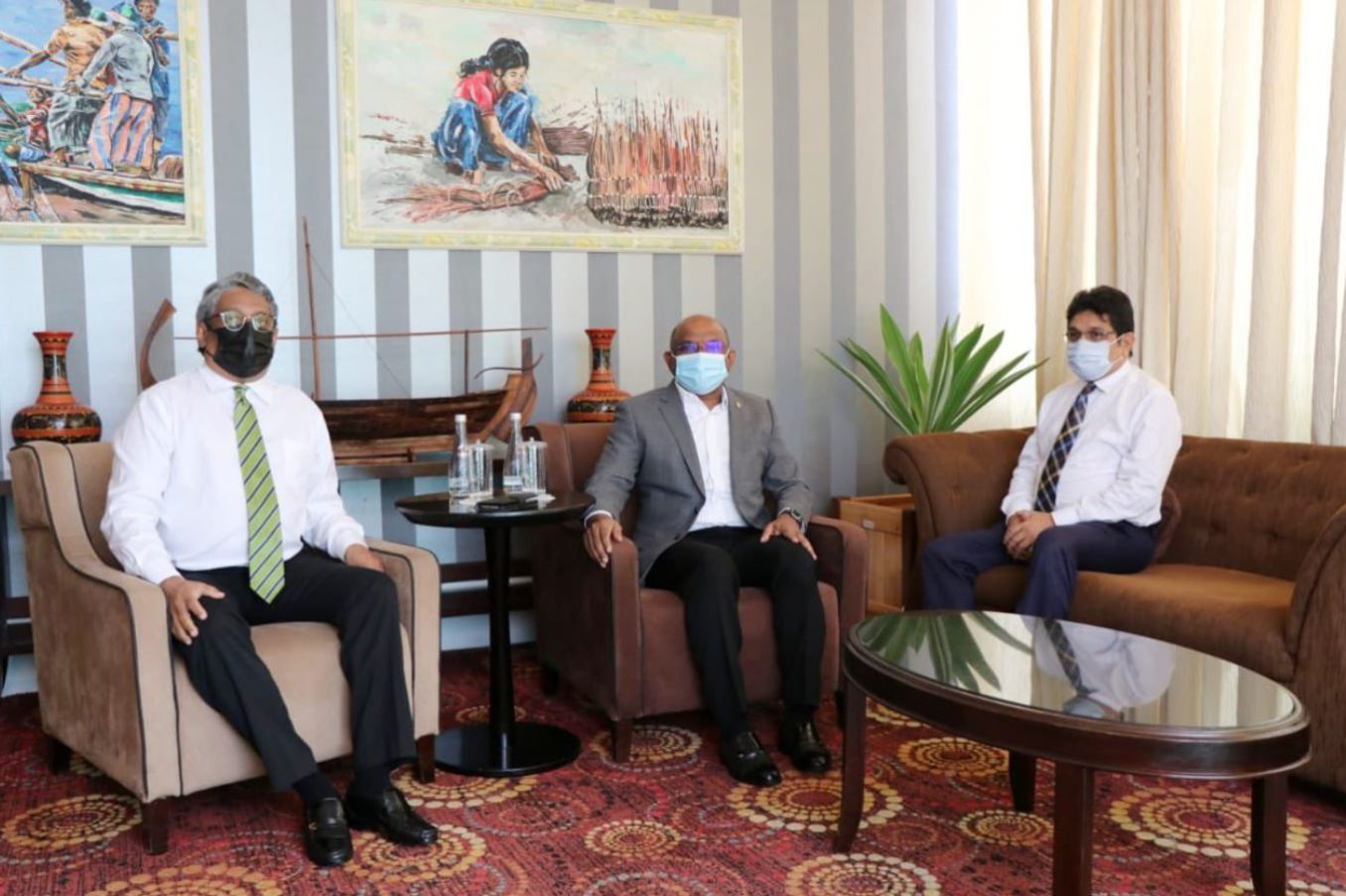 ޝާހިދު މިއަދު ވަނީ ރަސްމީ ދަތުރުފުޅެއްގައި އިންޑިއާއަށް ވަޑައިގެންފައި