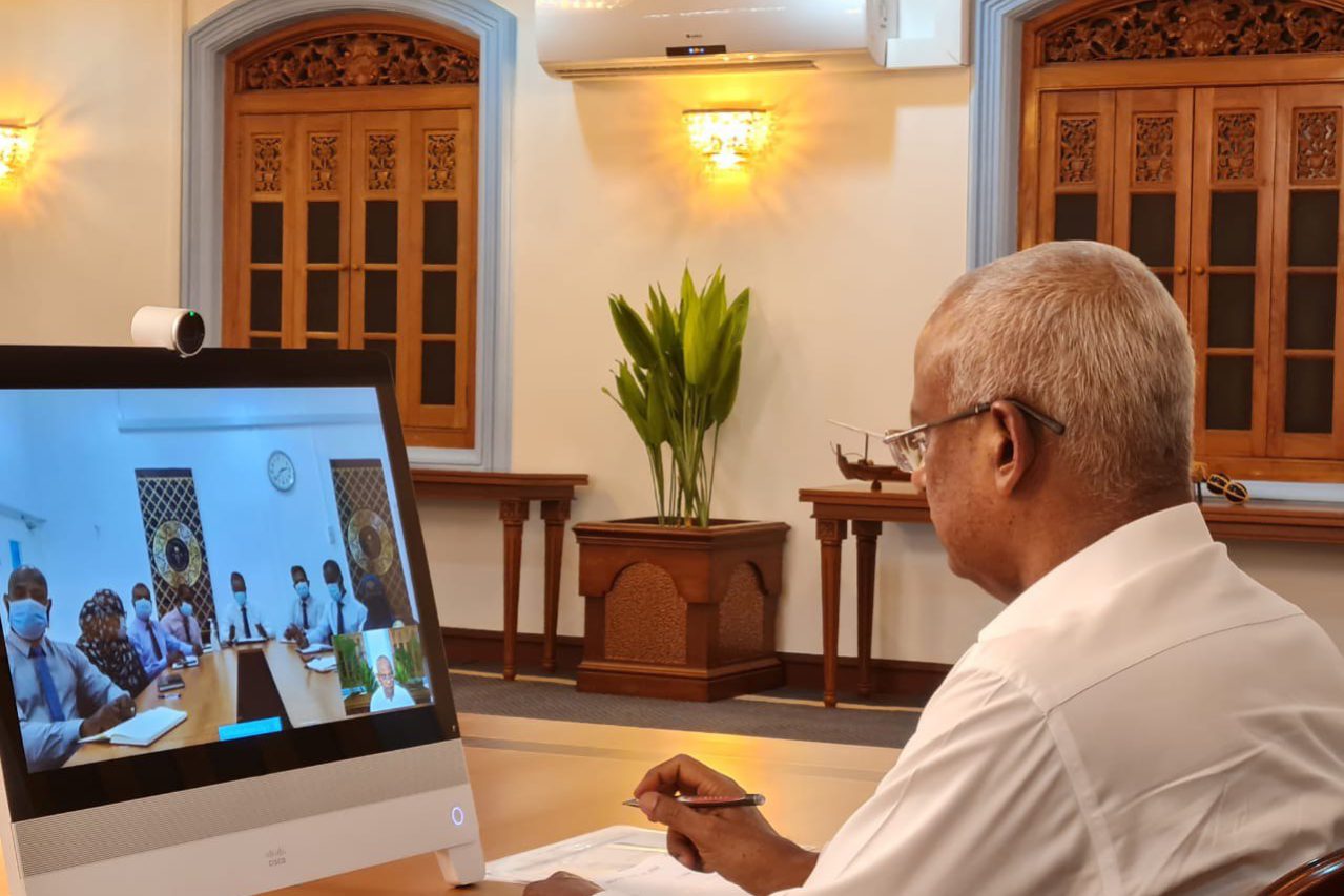 ރައީސުލްޖުމުހޫރިއްޔާ އަބްރާހިމް މުހައްމަދު ސާލިހް