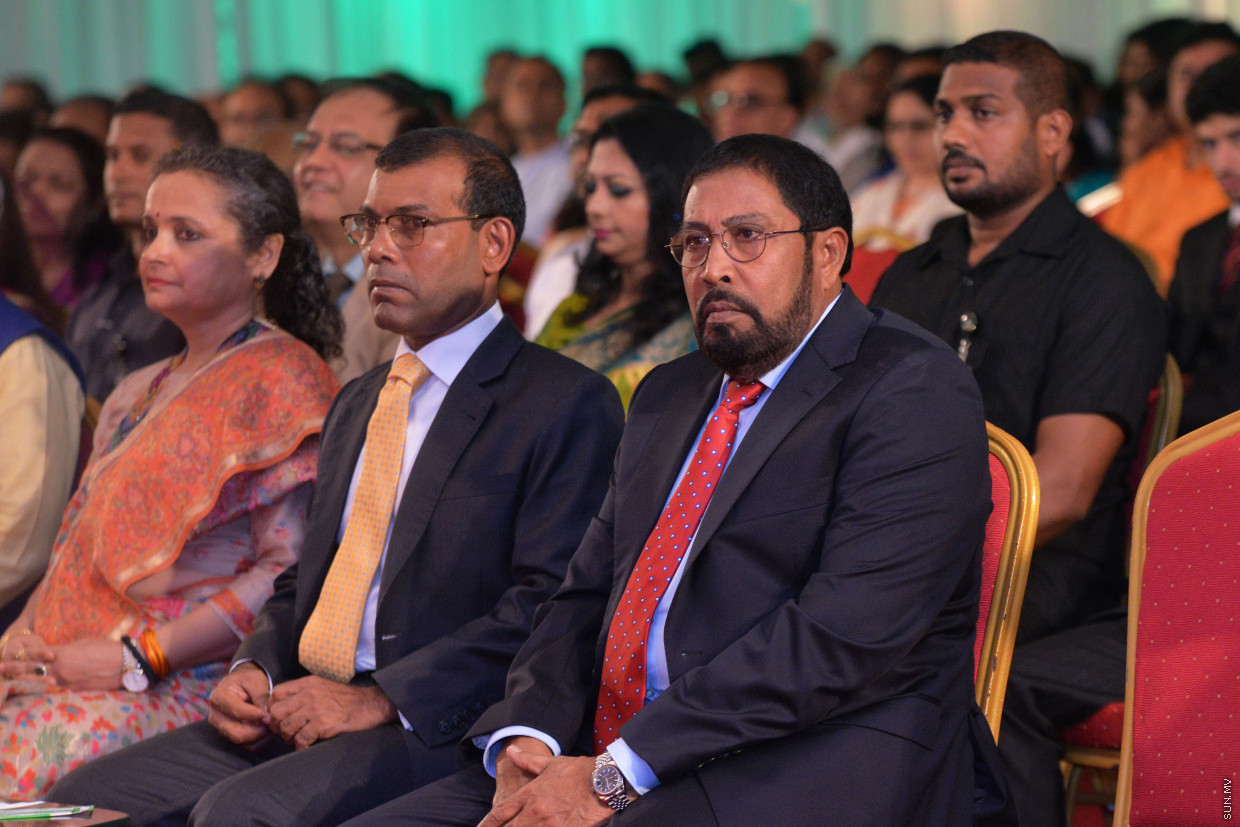 007 gasim ޖުމްހޫރީ ޕާޓީގެ ލީޑަރު ގާސިމް އިބްރާހީމާއި ރައީސް ނަޝީދު