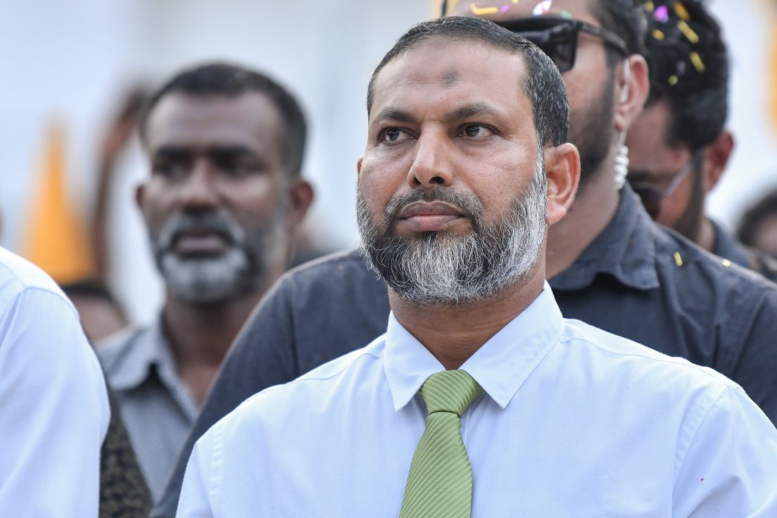 062 imran އަދާލަތު ޕާޓީގެ ރައީސް އަދި ހޯމް މިނިސްޓަރު އިމްރާން އަބްދުﷲ